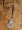 agate slice on a long leather strand
